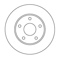 NF PARTS Тормозной диск 202524NF